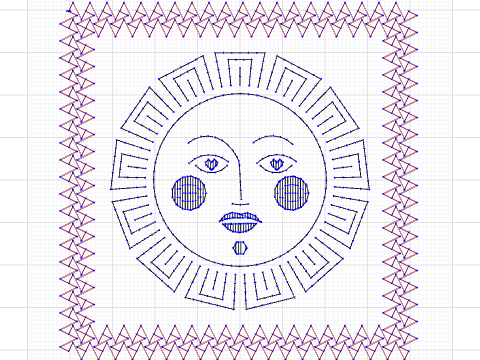 Mr Sunshine Mug Rug