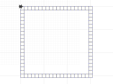 A Large Square Made Up of Small Squares