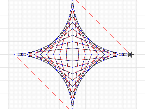 Using coordinate lists- LINE ART STARTER michael
