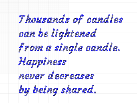 to be a candle