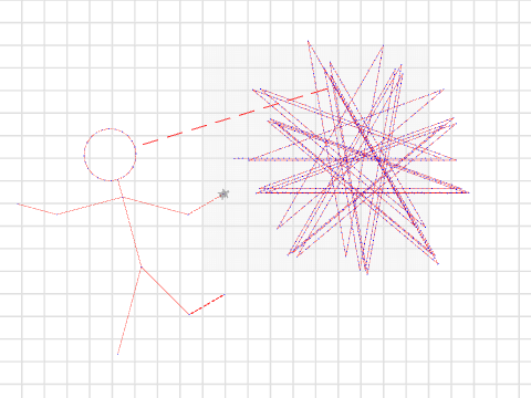 Random stitch length - explosion