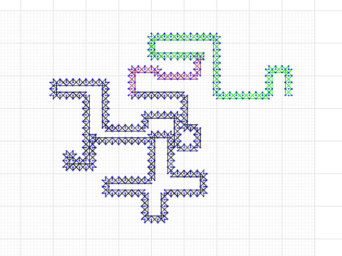 CrossStitch at Right Angles