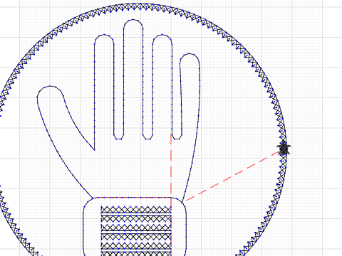 Glove for leavers by Jasper