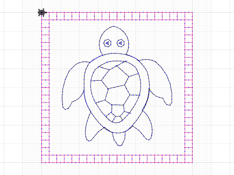 FAB 26 -  A Turtle Mug Rug