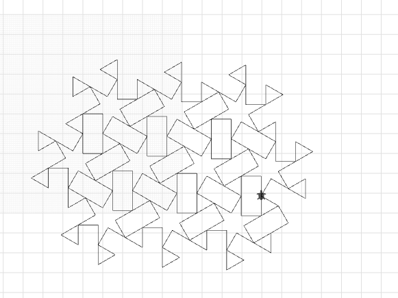 concave polygon stars tiling