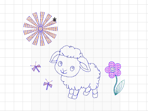 Elaines lambie - fixed by Simon