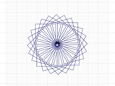 Sangala Project - Rotating Squares