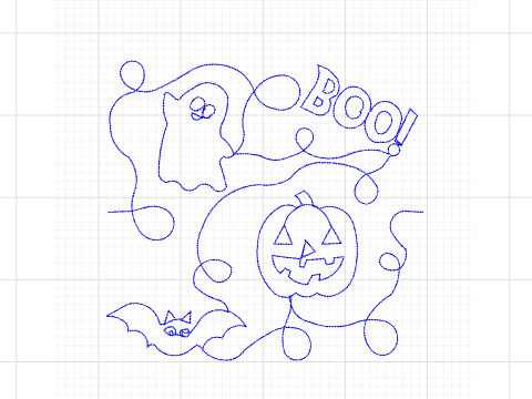 Halloween Quilting Pattern