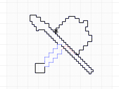 spear mace outline 2