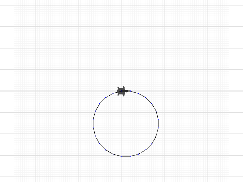 First algorithm Circle - Darren M