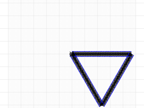 5cm all side triangle Mike
