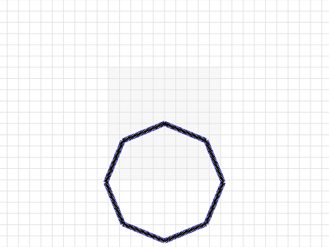 Pointed Octagon - TurtleStitch