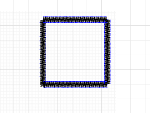 4.4 BY 4.4 SQUARE