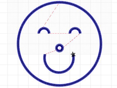 Smiley face