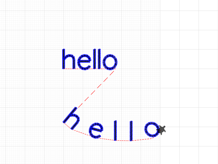 text block