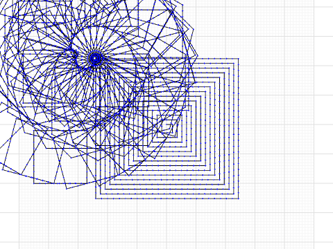 polygon spiral_ var1